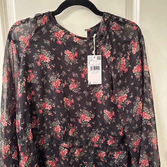 NTW - Mango Flowy Floral Printed Dress - Small - Picture 9 of 9